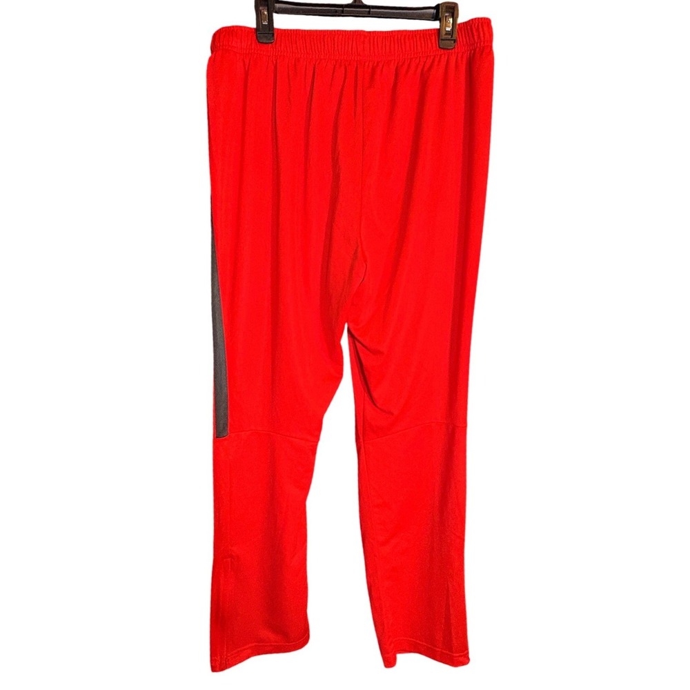 Nike Track Pants Women's XXL Red Excellent Zipper Ankle Side Stripe 836120-656 - Picture 4 of 9